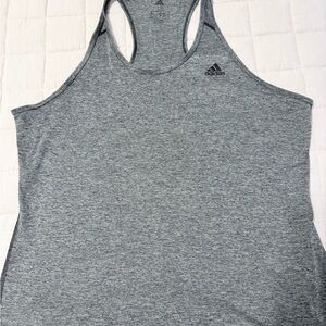 Adidas Women's Heather Gray Tank Top
